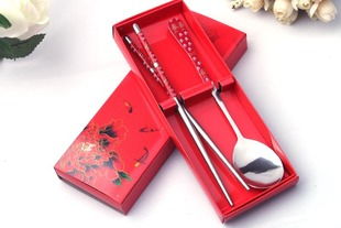 结婚用品婚庆回礼 实用创意婚宴抽奖小礼品 婚礼礼品餐具年年有余 心朵婚庆用品